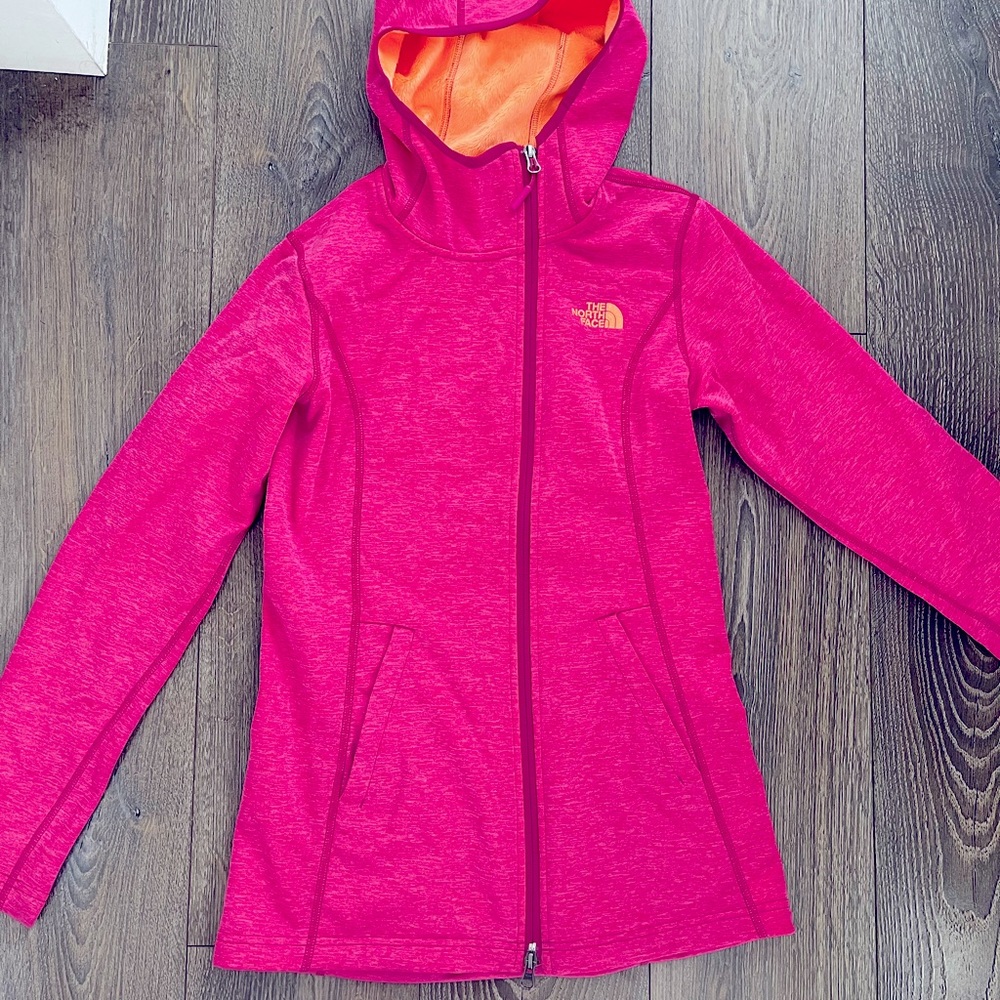 THE NORTH FACE Soft Shell Jacket Asymmetrical Hooded XS